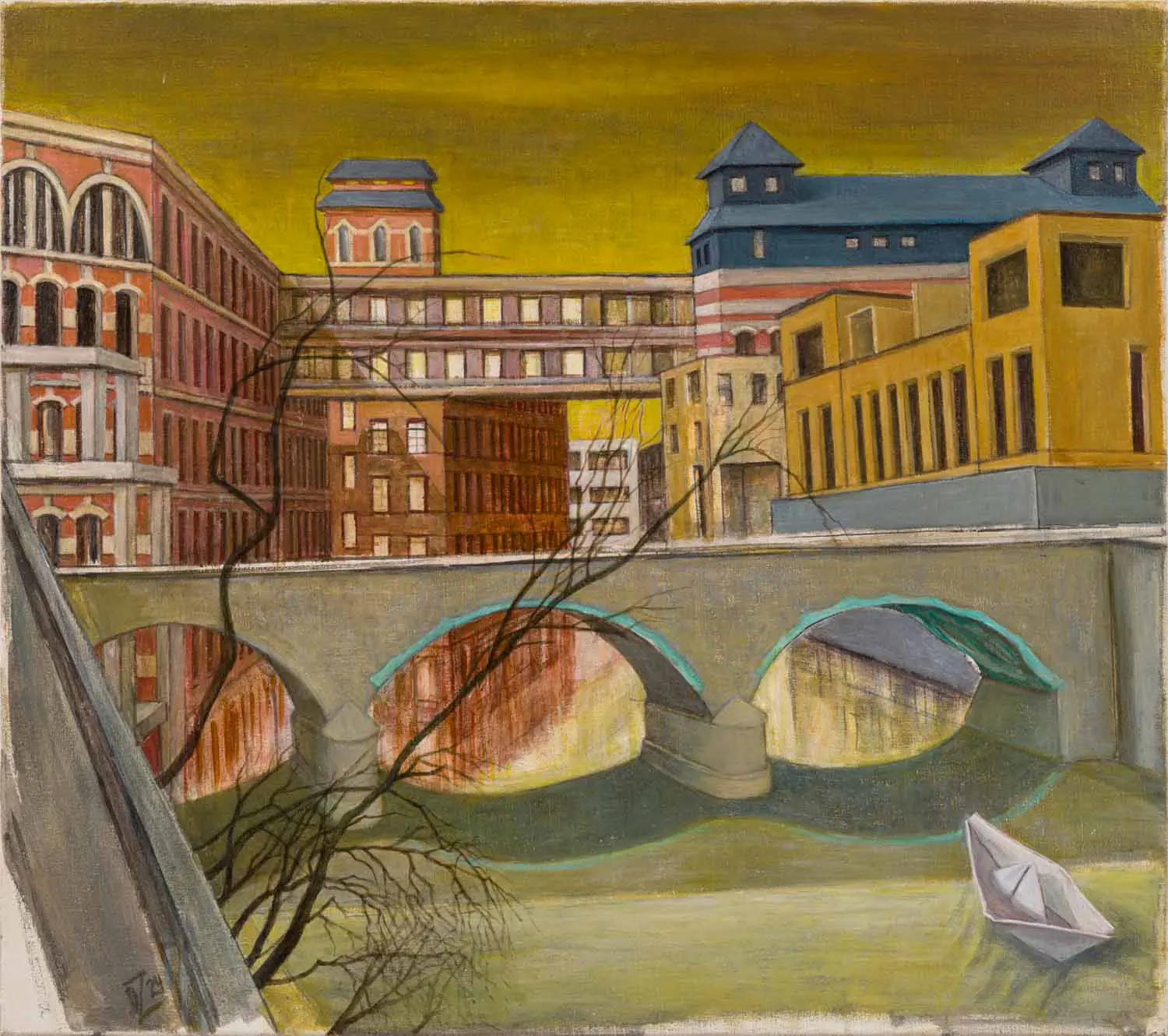 Architekturmalerei, Stadtansichten von Doris Ziegler