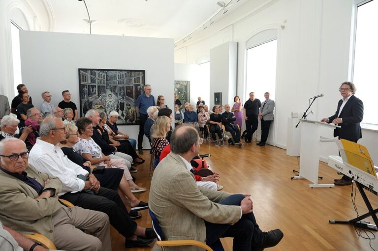 Ausstellungseröffnung in der Kunstsammlung Gera